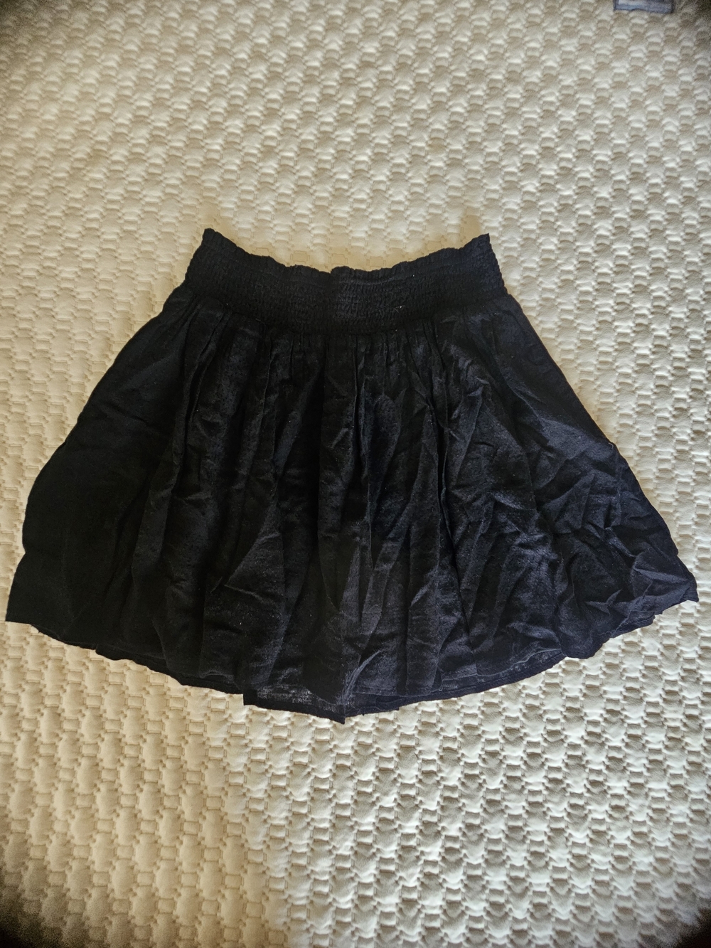Old Navy Black Circle Skater Skirt